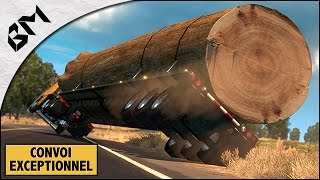 American Truck Simulator - Convoi de l'extrême... VRAIMENT TRÈS GROS !