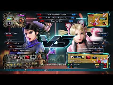 Fujin Lucky Chloe VS Very Skilled Fujin? Zafina Laggy PS4 Version 5 Tekken 7 20220926184559