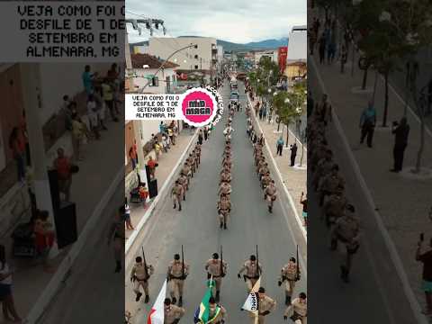 Desfile 7 de Setembro, desse ano de 2026, é realizado em Almenara, MG