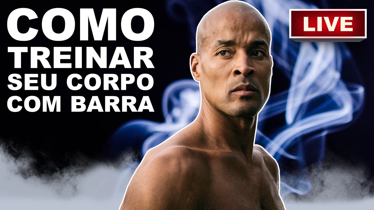 Como treinar seu corpo fazendo barra fixa | David Goggins Legendado em português