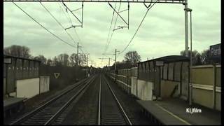preview picture of video 'Train: Kolín - Pardubice, in driver cab. video 4'