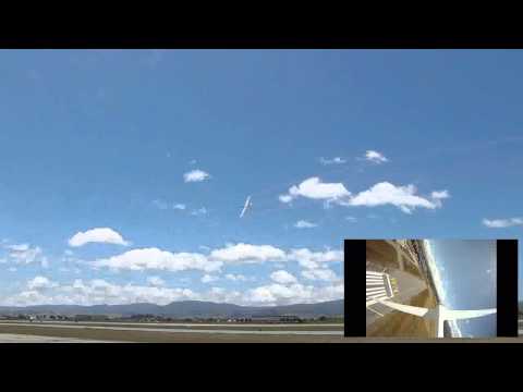 Hollister Air Show 2011 Paul Jennings Extreme Glider Aerobatics Swift S 1