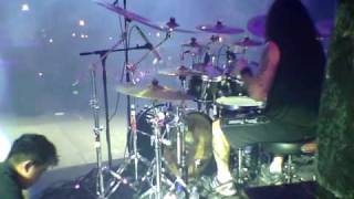 Jason Bittner and SHADOWS FALL "Inspiration on Demand"  Bogota, Colombia 7/3/10