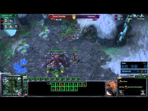 SeKo Starcraft - Acer Bly vs Cosmos - SC2 HOTS Replay