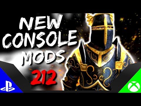 Skyrim Special Edition: ▶️5 BRAND NEW CONSOLE MODS◀️ #212 (PS4/XB1/PC)