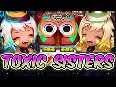 BUFFED ELLA + RILEY = TOXICITY  (Summoners War)
