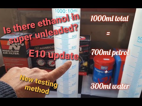 Testing for Ethanol in Petrol / Gasoline Part 3: E10 and Method Update – E5 Super Unleaded