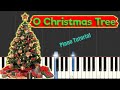 O Christmas Tree - Jazz Piano Tutorial (inspired by Bill Evans)