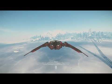 Star Citizen Flight Test Esperia Glaive