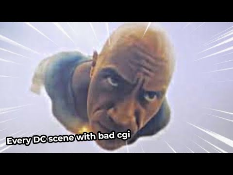 Every DC scene with bad cgi 🤣