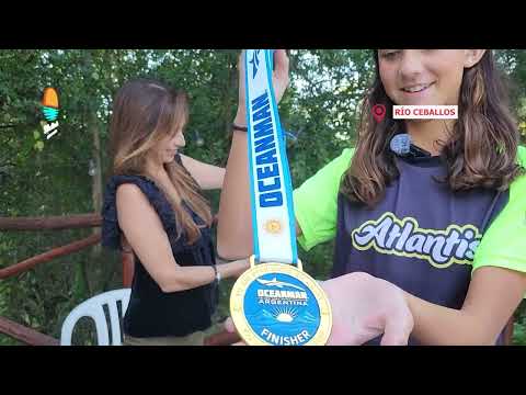 Emma, la nadadora de Río Ceballos que clasificó al Mundial de Aguas Abiertas 2026 🏊‍♀️🌊