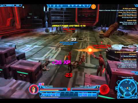 SWTOR Sith Inquisitor Story Line on Korriban Part 1