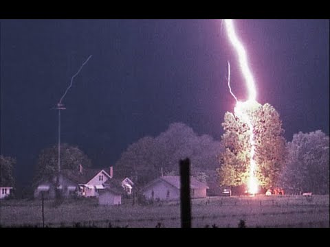 Thunderstorm with Lightning Strikes - Time Lapse - Jacksonville, Florida 9/3/2022