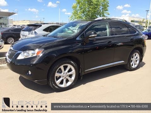 Lexus Certified Pre Owned Black 2011 RX 350 AWD - Ultra Premium Package 2 Review - Nisku, AB
