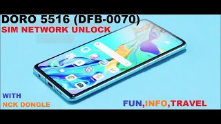 (GSM INFO) DORO 5516 (DFB-0070) UNLOCK DONE WITH NCK DONGLE (FIT)