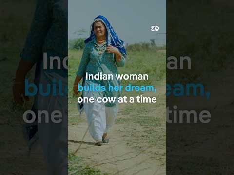 Indian woman builds her dream, one cow at a time | DW News