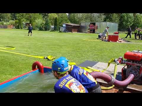 mladší žáci SDH Pacov v Počátkách 21.5. 2022