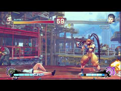 SSF4: Iyo (Ibuki) VS Mrfarmer (Sakura)