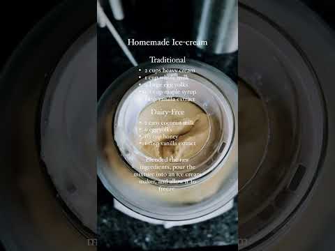 Homemade Ice Cream | Traditional & Dairy-Free 🍨