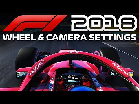 F1 2018 WHEEL & CAMERA SETTINGS! (UPDATED VERSION IN DESCRIPTION) | Tom97 Video