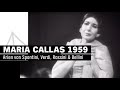 Maria Callas sings Rossini, Verdi, Spontini and Bellini| NDR