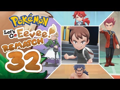 Pokemon Let's Go Eevee ITA [Parte 32 - Rematch Lega Pokemon]