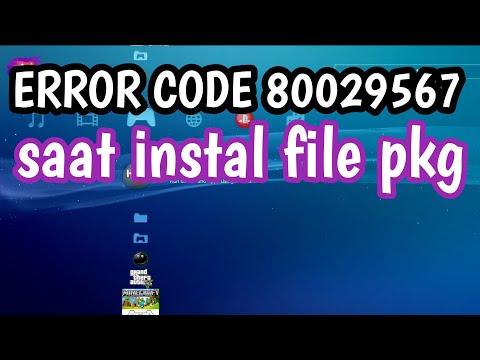 Mengatasi error code 80029567 ketika instal file pkg di ps3