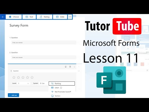Microsoft Forms Lesson 1 Accessing Microsoft Forms