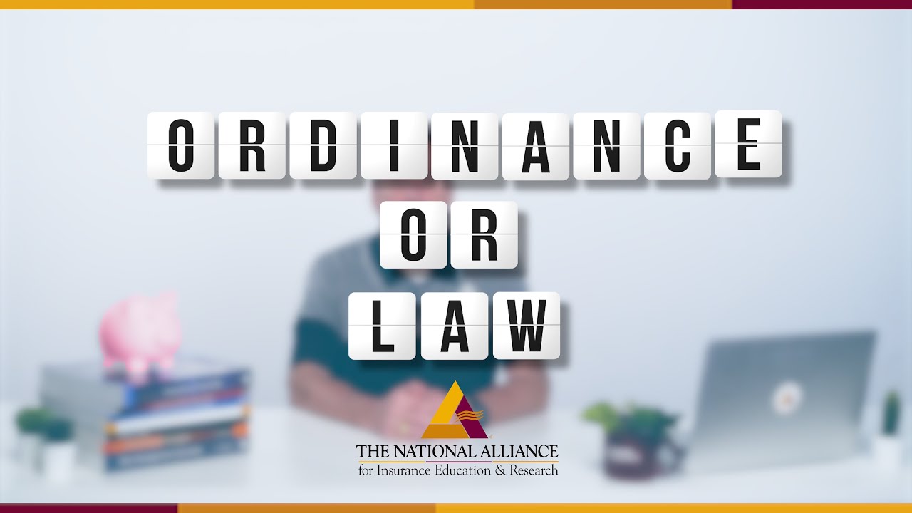 Ordinance or Law