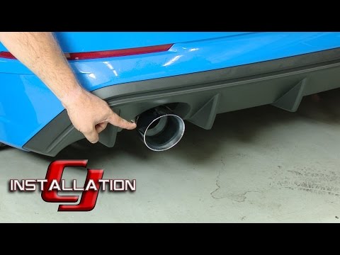 Focus RS MagnaFlow Cat-Back Exhaust Stainless Steel 3" W/ 4.5" Polished Tips 2016-2018 Installation