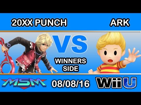 MSM 61 - 20XX Punch (Shulk) Vs. Ark (Lucas) Winners Side - Smash Wii U