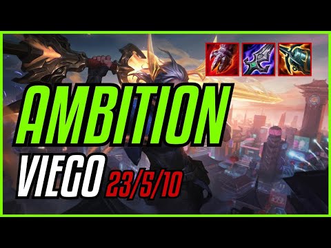 AMBITION - VIEGO vs OLAF JUNGLE - KR DIAMOND - PATCH 11.9