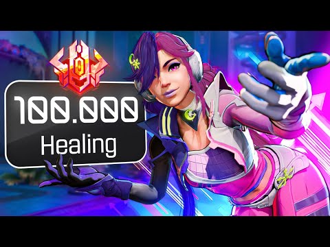 This Is How You Hit 100,000 HEALING as Luna in TOP 500 Marvel Rivals