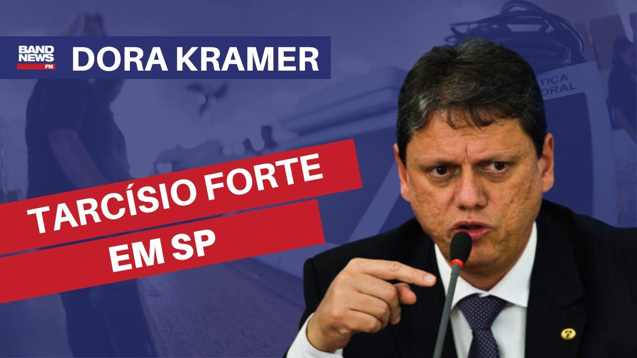 "Tarcísio vai precisar fazer força para perder eleição em SP" | Dora Kramer