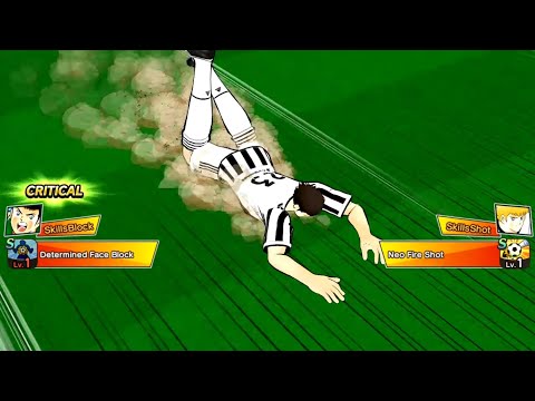Determined Face Block (Radunga) - Captain Tsubasa Dream Team Skill