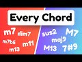 Every Guitar Chord You Need To Learn