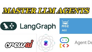 Mastering LLM Agent Frameworks: LangGraph, AG2, CrewAI, Semantic Kernel for AI Development