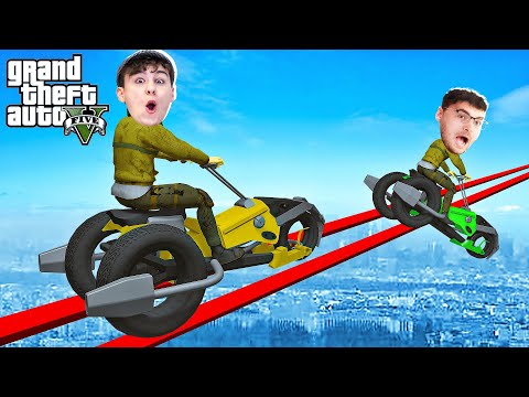 NUR EINER SCHAFFT DIE UNMÖLICHE STRECKE! - GTA 5