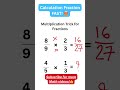 Easy Math Tricks Never Taught In School Maths Mathtricks Mathematic Ganit Fraction