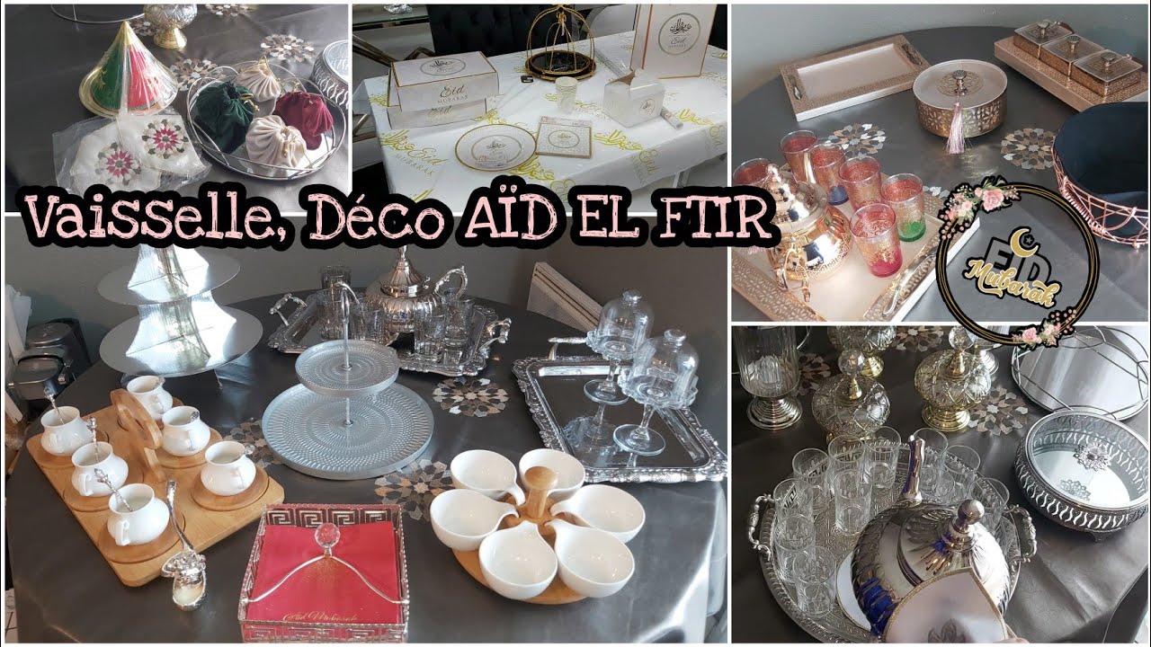 Watch video Préparatifs Aïd El Fitr 2022 : Vaiselle, Déco, ???? Préparatifs Aïd El Fitr 2022 : Vaiselle, Déco, ????