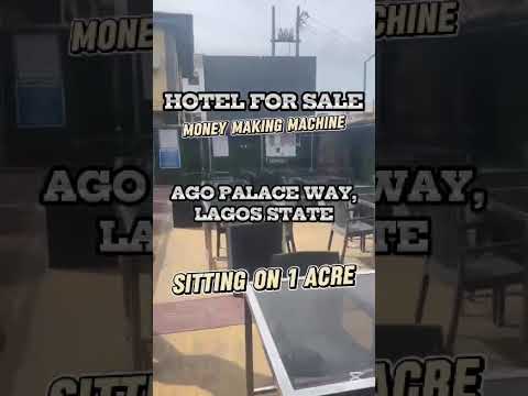 Fully Operational 65-Room Hotel with Event Halls – Ago Palace Way, Okota