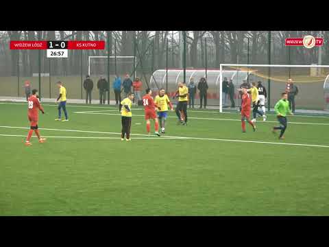 Widzew Łódź - KS Kutno 2:0 - Bramka Roberta Demjana