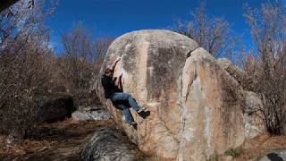 Video thumbnail de Rébellion, 6c. Targasonne