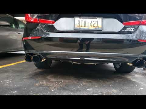 2018 Accord 2.0T DC Sports Exhaust