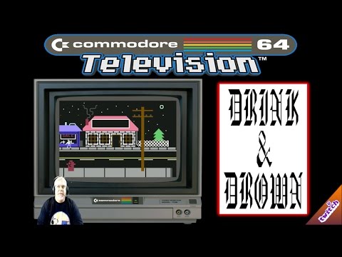 🌟 C64 Television! 🌟 【ᴴᴰ】 Drink and Drown on the Commodore 64.