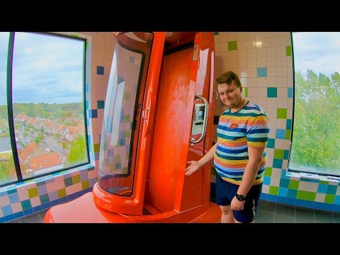 Sky Drop Waterslide at Plopsaqua De Panne
