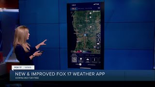 New & improved FOX17 Weather App