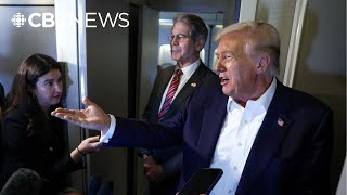 Trump declines to speak with Carney at summit, calls anti-tariff ad 'dirty pool'