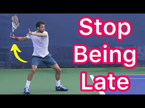 Are You Feeling Late? Proper Forehand Preparation And Timing (Easy Tennis Improvement)