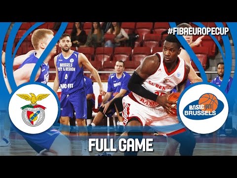 SL Benfica (POR) v Brussels Basketball (BEL) - Full Game - FIBA Europe Cup 2016/17